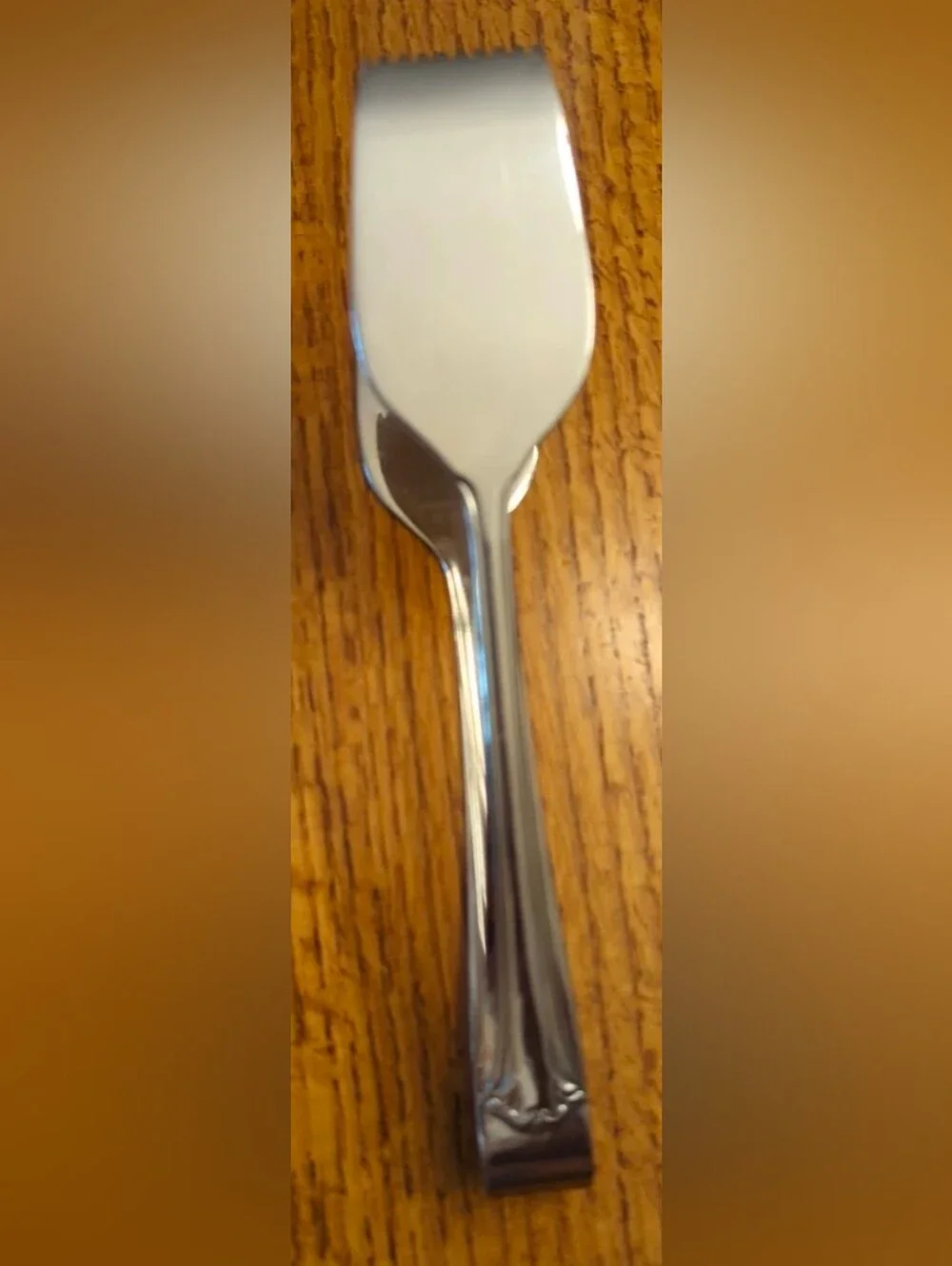 Reed & Barton- Oversized Lyndon Stainless Salad Set and 1 Piece Salad Tongs